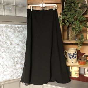 Dressy Formal Back Flowy Skirt Dress Barn 18W